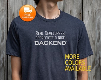 Backend Code Shirt: Software Engineer Geschenk