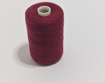Dark colours - box of 5 different coloured threads 1000yd reels
