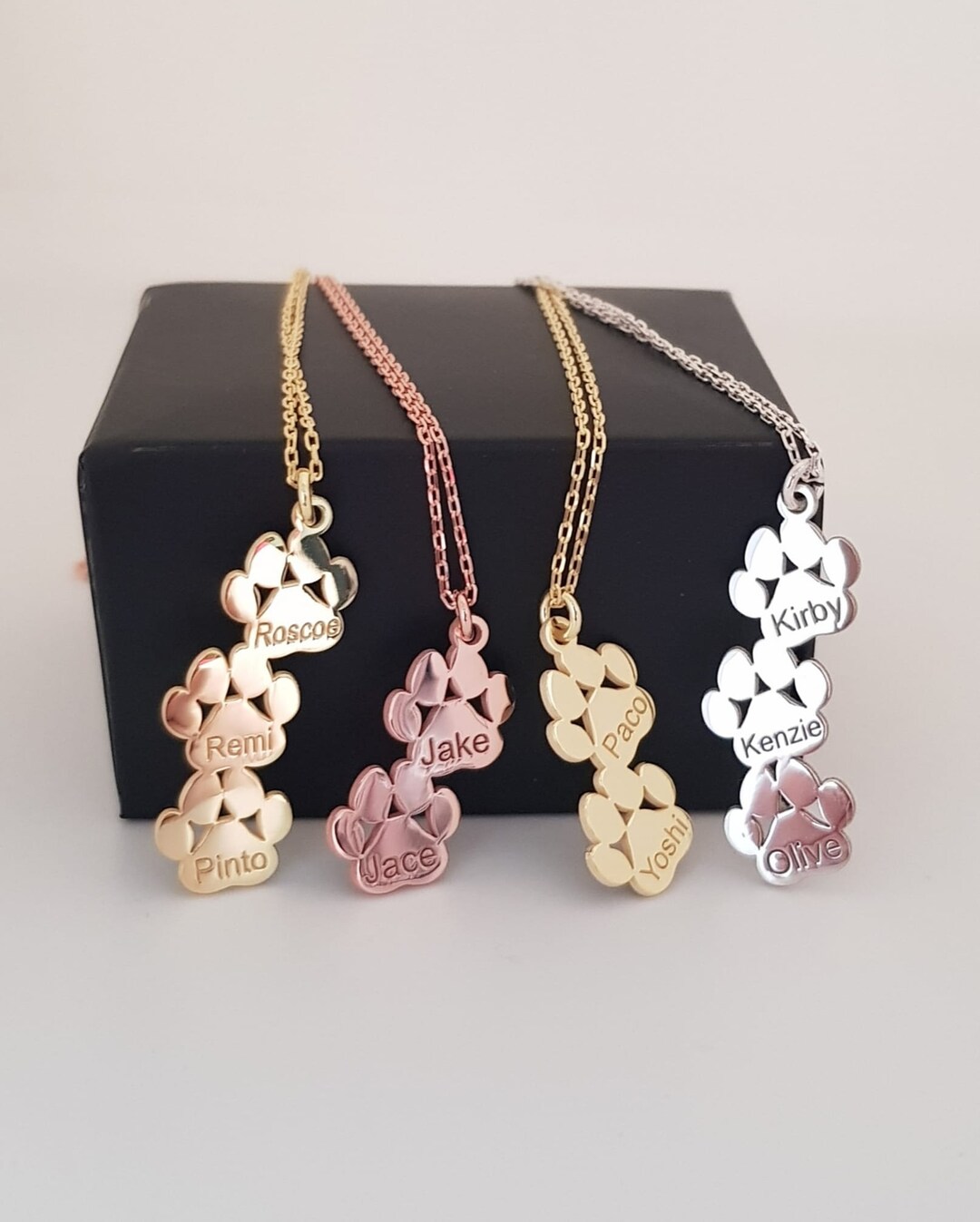 Simply Irresistible Dog Paw Necklace