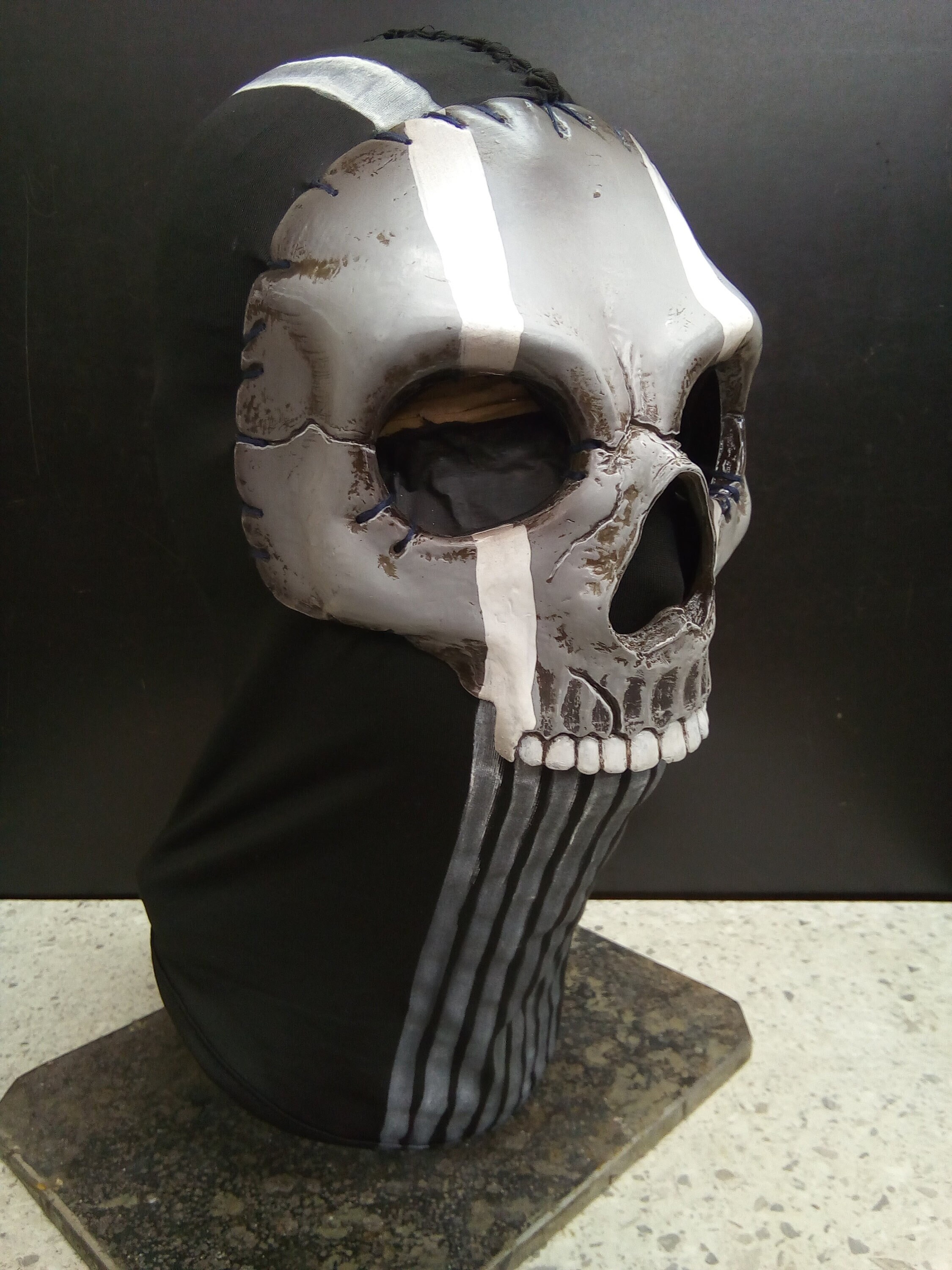 Ghost mask V2 - Operador MW2 airsoft COD Cosplay Airsoft Tactical Skull  Full Mask