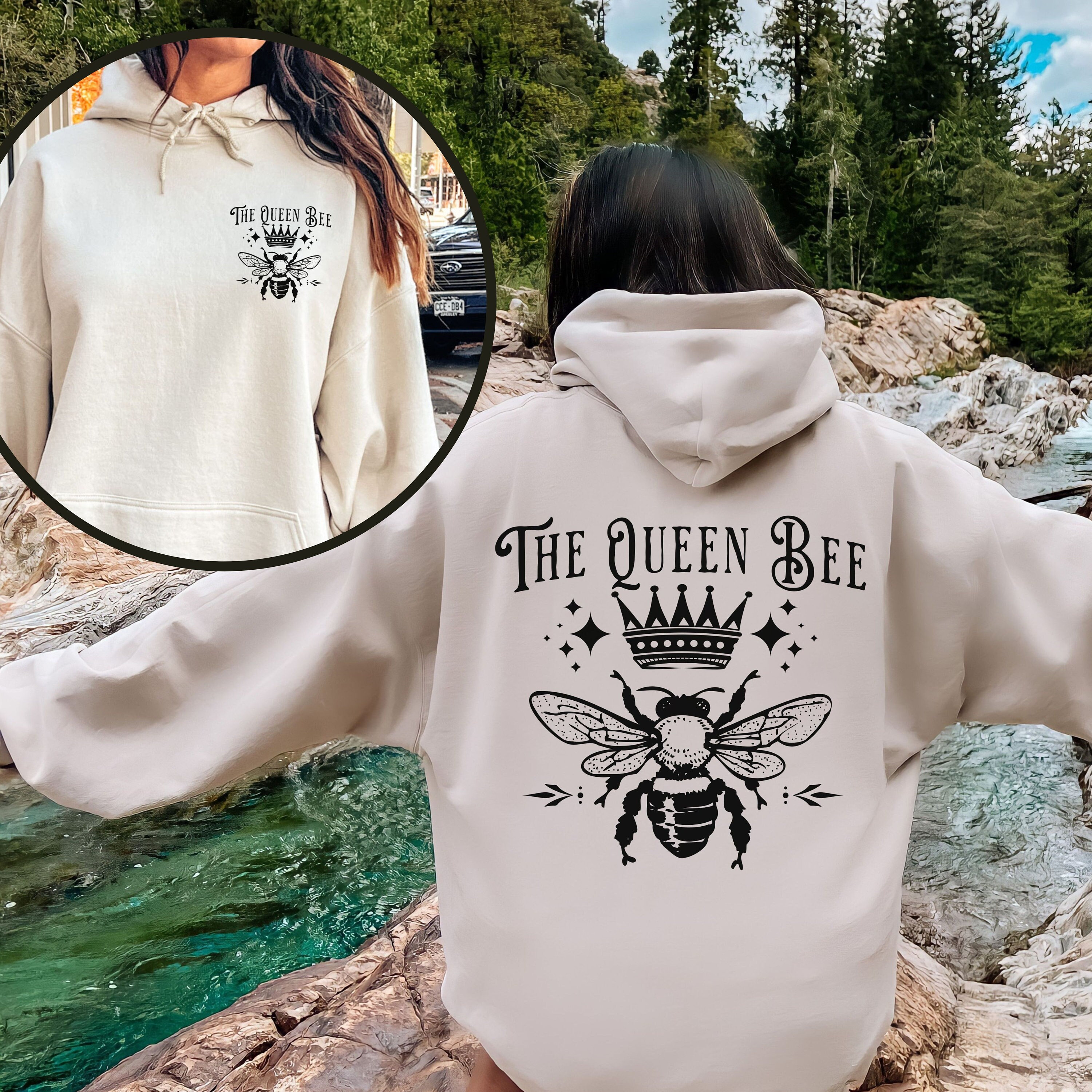 Queen Bee Sweatshirt Etsy