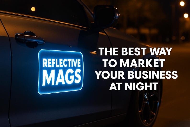 Custom Car Magnets: Full Color Business Vehicle Signs (Set of 2) immagine 13