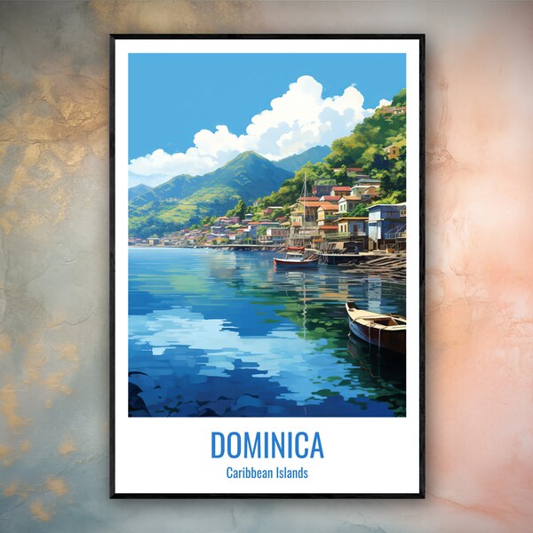 Dominica Wall Art Etsy
