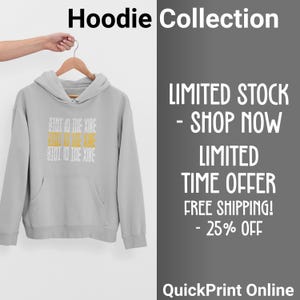 Positive Vibes Unisex Hoodie: Streetwear Pullover
