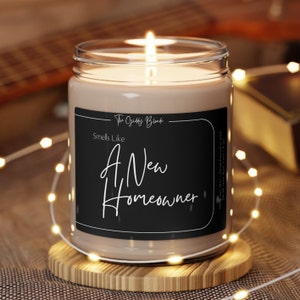 New Homeowner Gift, Housewarming Candle, Closing Day Gift, Funny New House Gift, Condo Owner, Closing Gift for House, House Warming Gift