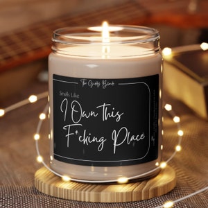 New Homeowner Gift, Housewarming Candle, Closing Day Gift, Funny New House Gift, Condo Owner, Closing Gift for House, House Warming Gift