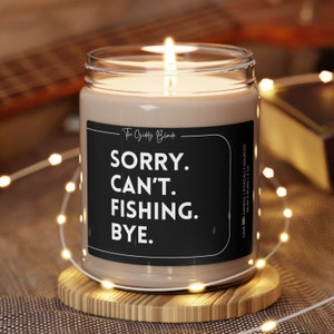 Fishing Gift | Fishing Husband | Fathers Day Gift | Gift for Dad | Funny Fishing Candle | Fisherman Gift | Fishing Lover | Boyfriend Gift |