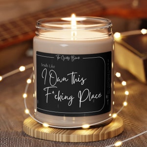 New Homeowner Gift, Housewarming Candle, Closing Day Gift, Funny New House Gift, Condo Owner, Closing Gift for House, House Warming Gift