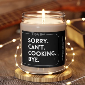 New Chef Gift | Funny Candle | Culinary School Graduation | Grad | Food Lover Gifts |Sous Chef Birthday | Gift For Her Him | Chef Gift |