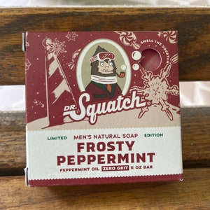 Dr. Squatch Frosty Peppermint Soap