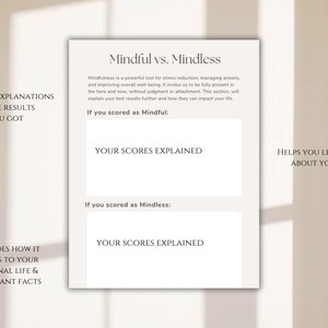 Mindfulness Quiz, Quiz Template | Personality Quiz, Self Care, Self ...