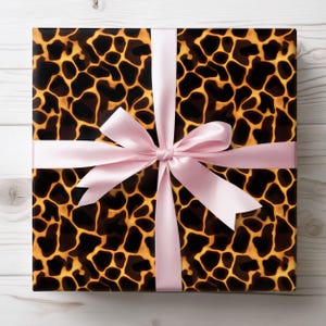 Elegant Tortoise Shell Gift Wrap, Luxury Roll wrap, Chinoiserie, Preppy