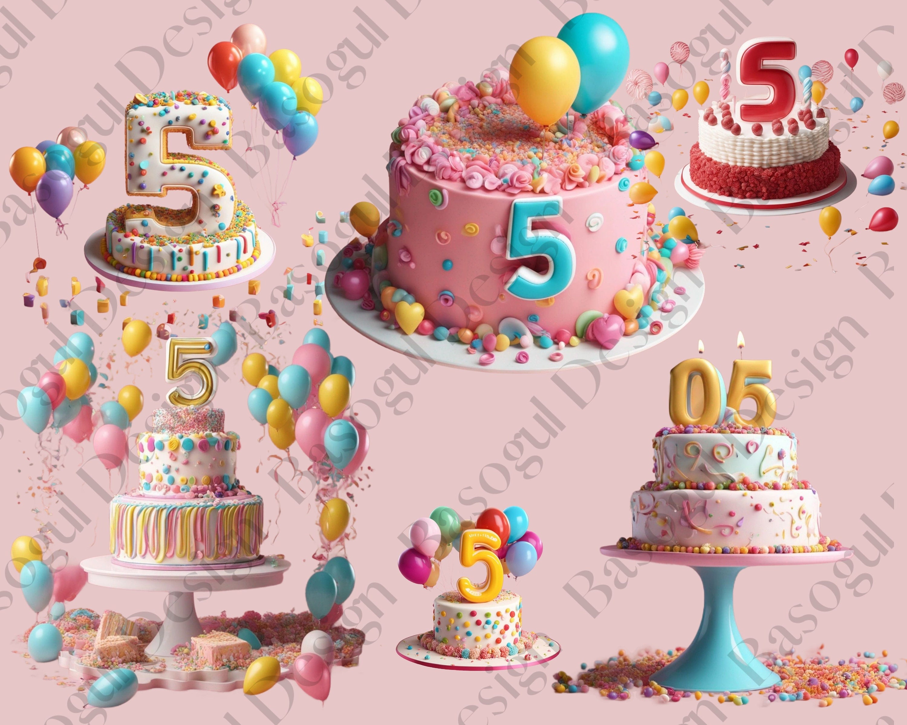 Birthday Cake Numbers Clipart Png birthday CAKE Clipart Birthday Party
