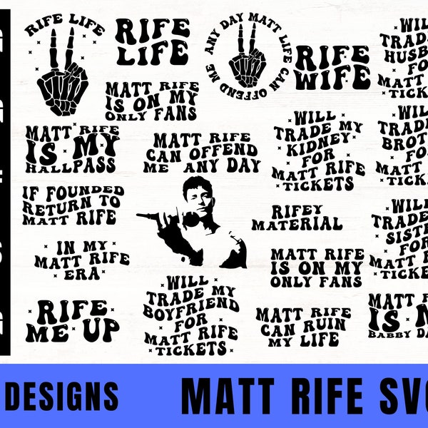 Mat Rifey Bundle Svg, Mat Rifey Bundle, Funny Trending Png, Mat Rifey Tour, Trending T-shirt, Mat Rifey Tumbler Wrap, Digital Download