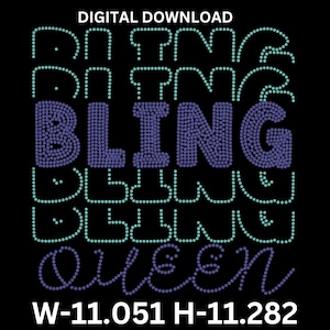 Digital Rhinestone template || rhinestone template