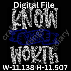 Digital Rhinestone Template