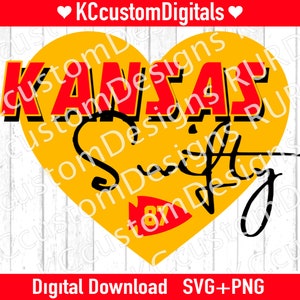 Kansas Swifty SVG PNg, KC Football svg, Kansas City Football svg, kc football png, 87 svg