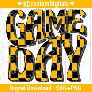 Game Day Iowa Check SVG PNg, IA png, Iowa png, Iowa svg