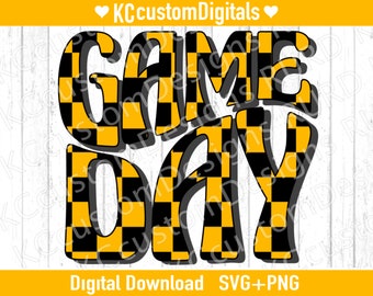 Game Day Iowa Check SVG PNg, IA png, Iowa png, Iowa svg