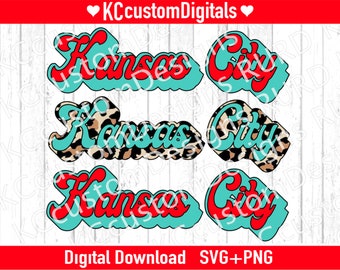 Kansas City Soccer Retro SVG PNG, KC soccer svg, Kansas City socceer svg, kc womens soccer svg