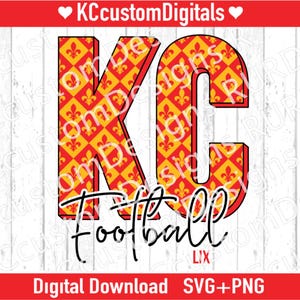 Kansas City Football, New Orleans Pattern, afc champions 2024-2025 svg, KC Football svg, Kansas City Football svg, Lix svg