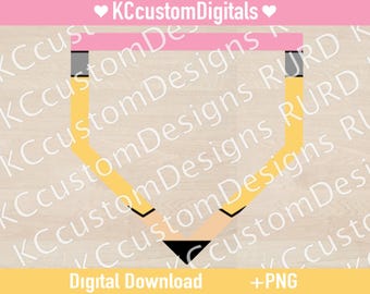 Koszulka Pencil Bat Home Plate | Baseball Life | Custom | Sprinkle Drip | Ice Cream Drip | Baseball Drip | Pobieranie cyfrowe | PNG