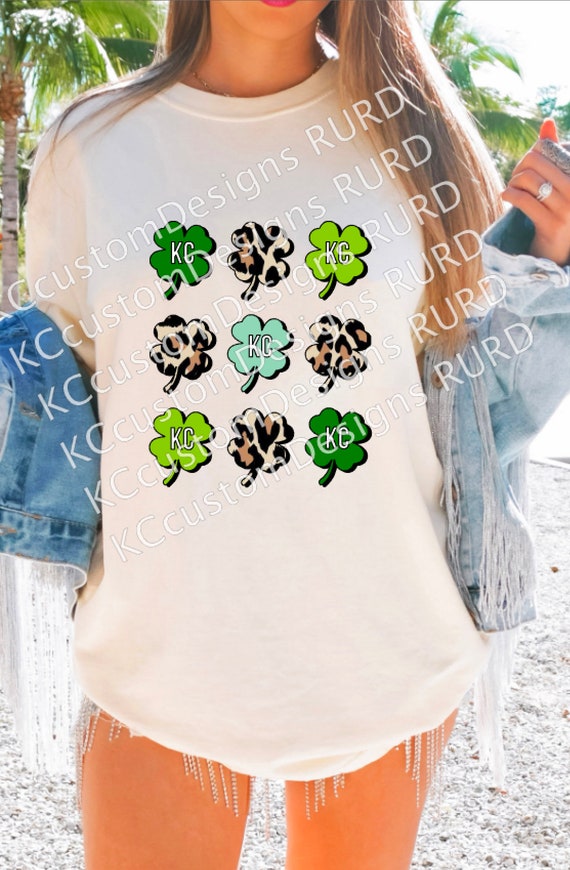 St Patrick Of Kansas City Football Vintage Clover T-Shirt St Patrick Of Kansas City Football Vintage Clover T-Shirt