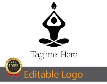 Yoga Logo / Meditaion Logo Design / Unique Designs For Your Personal Yoga Brand / Yoga Center Logo / Yoga Instructor Logo / Life Coach Logo