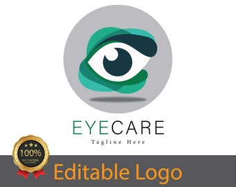 Optometry Logo / Optician Logo Design / Optometrist Logo Template / Ophthalmology Logo / Optical Logo / Eye Health Logo / Eye Care Logo