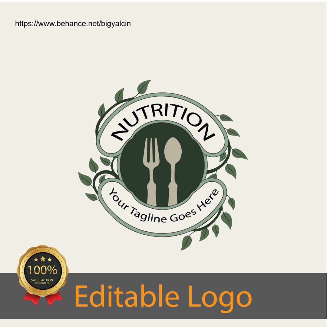 Custom Dietitian Logo - Unique Branding for Nutritionists & Wellness ...