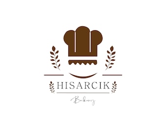 Custom Bakery Logo Design – Unique Pastry Shop Branding (Digital Download)