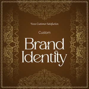 Original Custom Brand Identity Design / Personalized Branding Package - Brand Your Business with Style/Professional Brand Kit Design Service