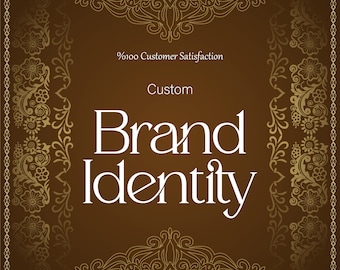 Original Custom Brand Identity Design / Personalized Branding Package - Brand Your Business with Style/Professional Brand Kit Design Service