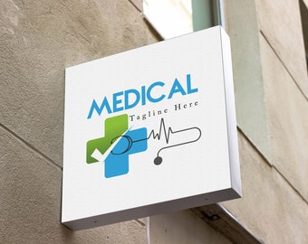Medical Logo / Pharmacy Logo Design / Clinic Logo / Health Care Logo Template / Nursing Logo / Health Clinic Logo Design / Hospital Logo
