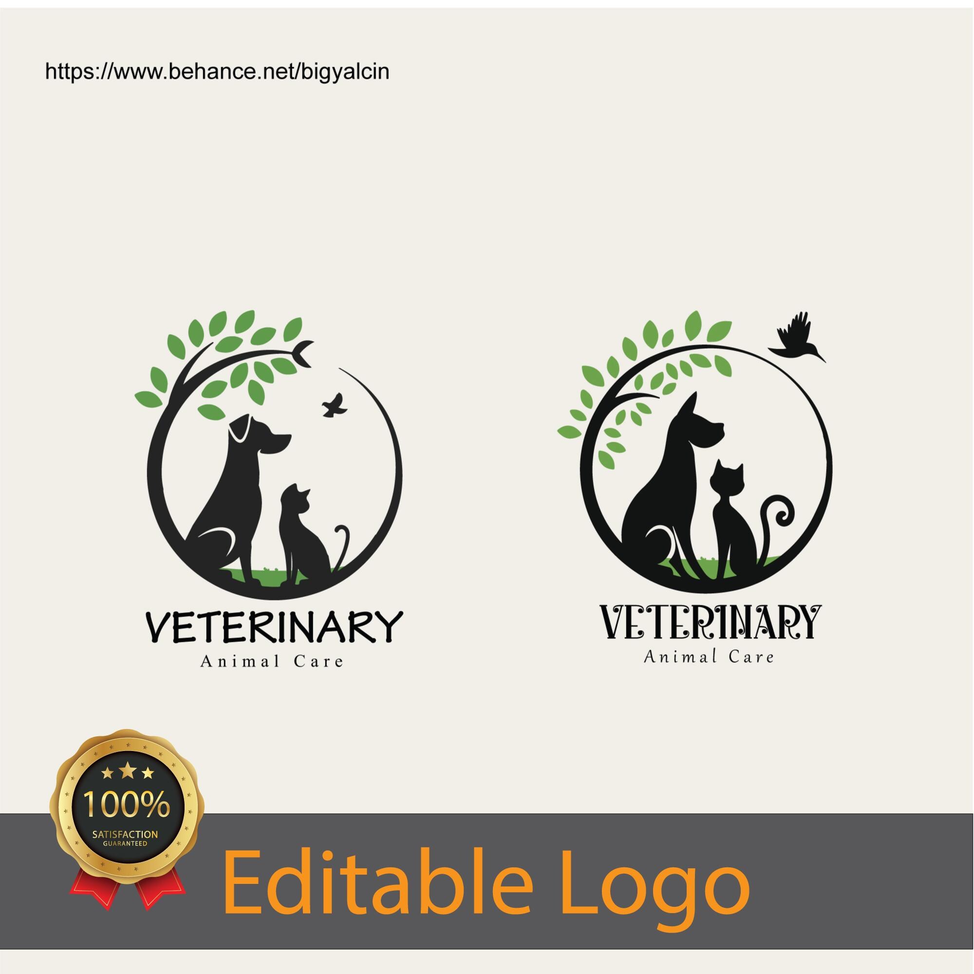 Logo Center Veterinary Hospital Pet Clinic Logo Care Vet Clinic