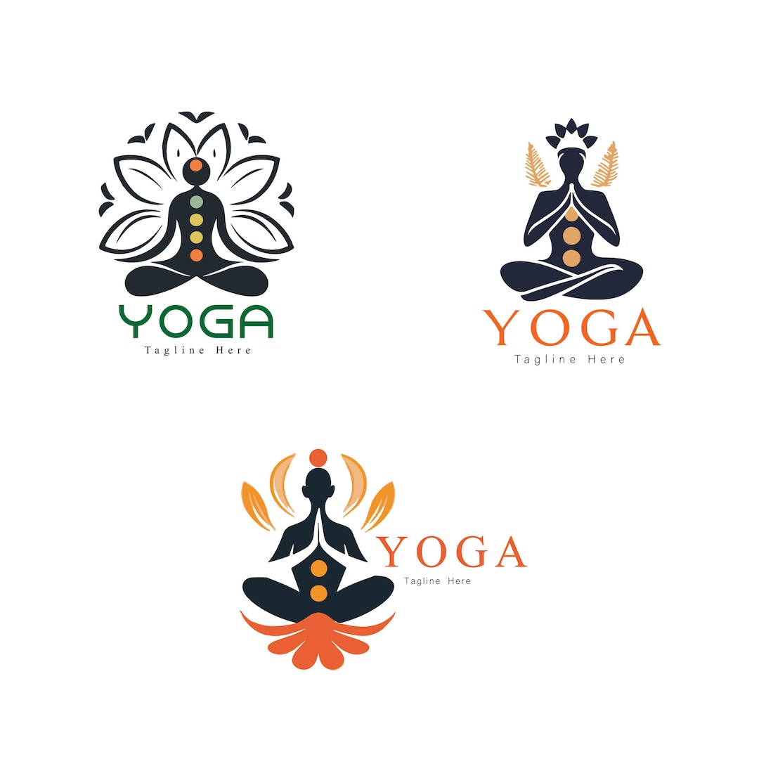 Yoga Logo Design / 3 Pieces Meditation Logo / Unique Designs for Your  Personal Yoga Brand / Editable Yoga Center Logo /life Coaching Logo - Etsy  Israel, image size:1080x1080