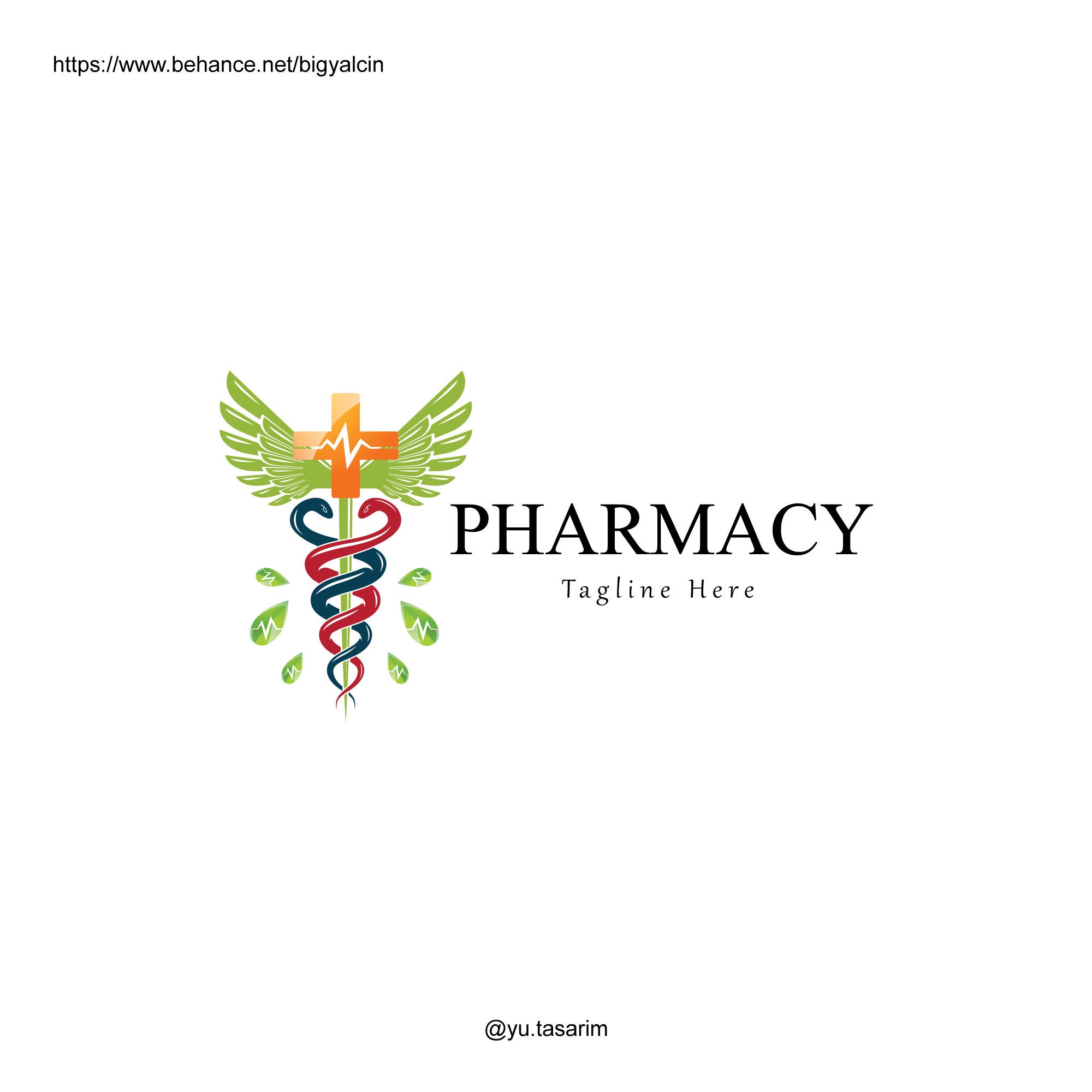 Pharmacy Logo Health Medical Logo Template Creative Vector Design ...