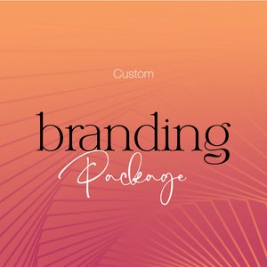 Professional Custom Branding Package to Boost Your Business Identity / Elevate Your Brand - Custom Branding Materials for Small Businesses