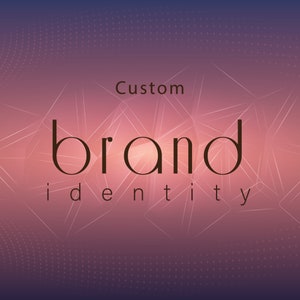 Complete Custom Branding Package for Businesses / Personalized Branding Solutions Bundle for Entrepreneurs / Professional Brand Kit