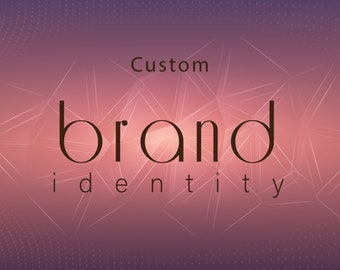 Complete Custom Branding Package for Businesses / Personalized Branding Solutions Bundle for Entrepreneurs / Professional Brand Kit