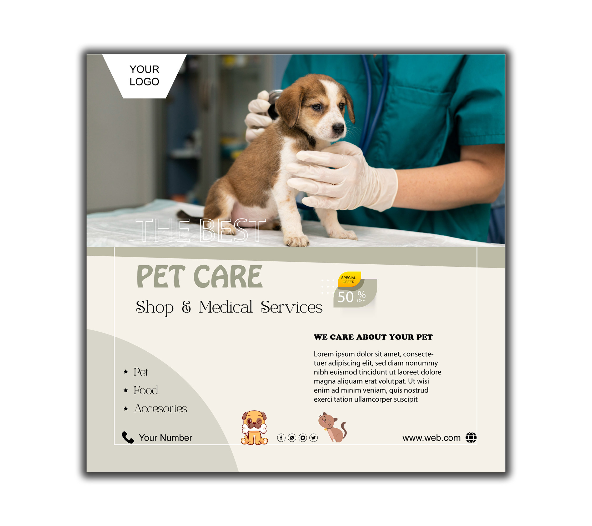 Vet Clinic Flyer