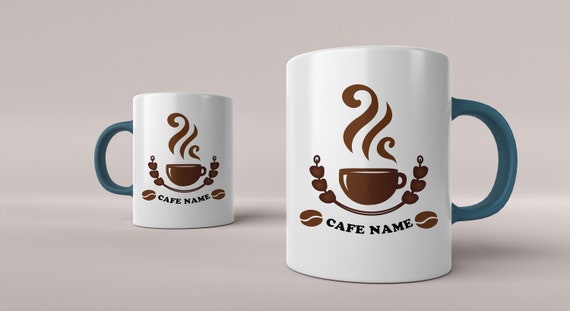 Cafe Logo / Coffee Logo Design / Drinks Logo Design / Cup Logo / Restaurant  Logo / Coffee Mug Logo / Coffee Shop Logo / Coffee Store 