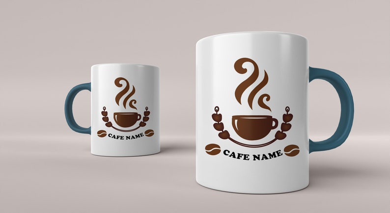 Cafe Logo / Coffee Logo Design / Drinks Logo Design / Cup Logo / Restaurant Logo / Coffee Mug Logo / Coffee Shop Logo / Coffee Store image 9
