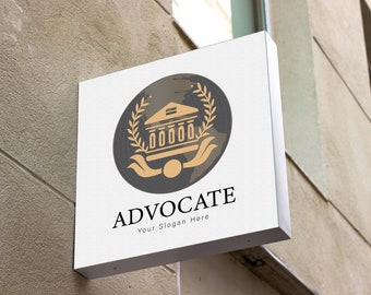 Elegant Law Firm Logo: Timeless Legal Branding (AI, JPG, PDF)