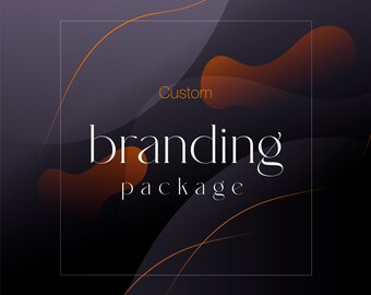 Custom Luxury Branding Package / Professional Brand Kit / Expert Graphic Design Service / Bespoke Branding Identity Design For Your Company