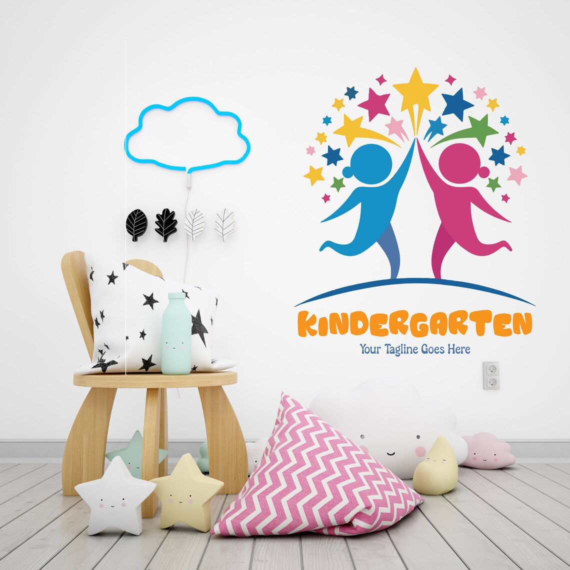 Logo Design for Kindergarten and Preschool Cute and Professional ...