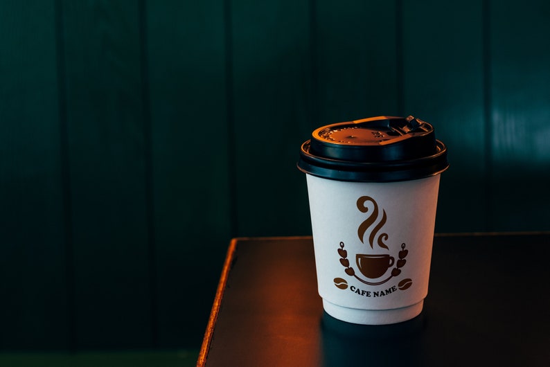 Cafe Logo / Coffee Logo Design / Drinks Logo Design / Cup Logo / Restaurant Logo / Coffee Mug Logo / Coffee Shop Logo / Coffee Store image 8