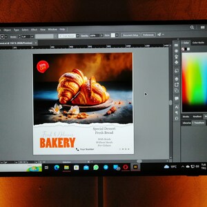 DIY Bakery Flyer Design / Cafe Flyer / Baker Social Media Post ...