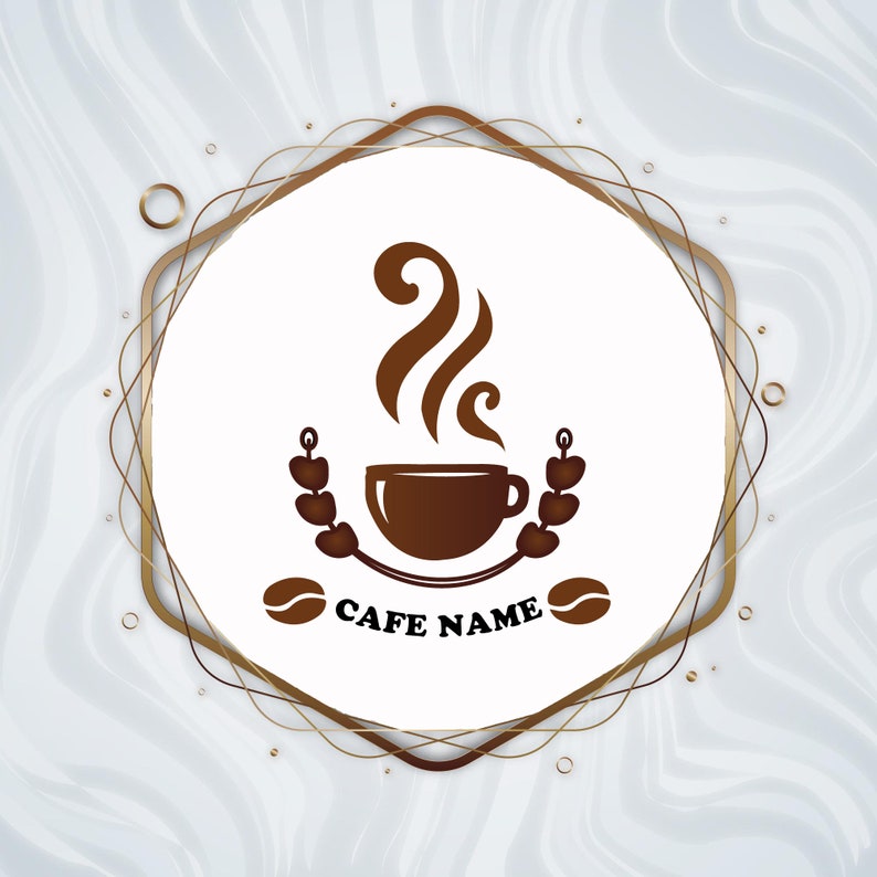 Cafe Logo / Coffee Logo Design / Drinks Logo Design / Cup Logo / Restaurant Logo / Coffee Mug Logo / Coffee Shop Logo / Coffee Store image 10