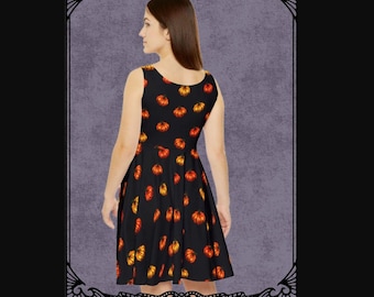 knee length dresses for ladies Pumpkin Latte short dress